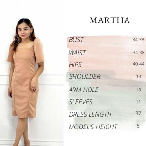 formal dresses FREESIZE.PH MARTHA FORMAL DRESS FOR GRADUATION, MOVING UP AND OTHER FORMAL EVENT puff sleeve elegant iglesia ni cristo Fit Formal Wear Women Womenswear Comfortable Gorgeous Ladies Midi Dress Modest