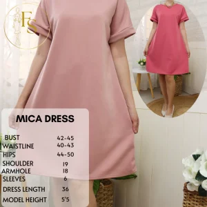 Mica Neoprene Plus Size Dress Fit Large to 2XL