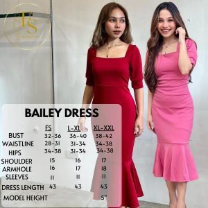 BAILEY NEOPRENE DRESS CHURCH/SUNDAY/WORK/OFFICE DRESS FREESIZE FIT SMALL TO MEDIUM Formal Womenswear