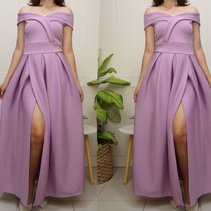 VALERIE NEOPRENE LONG DRESS FORMAL WEAR FREESIZE FIT SMALL TO SEMI-LARGE Womenswear Clothes Island Women Garments Lingerie Lady Comfort Elegant Minimalist Gowns - Image 26