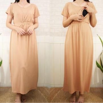 SARAH COTTON NURSING DRESS FITS M TO 2XL - Image 6