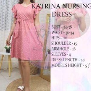KATRINA COTTON NURSING DRESS M TO XL