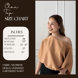 FREESIZEPH CLAU NEOPRENE TOP FIT M TO 2XL RECOMENNDED FOR OFFICE, FORMAL, CHURCH WEAR