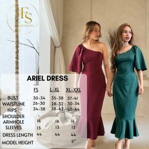 FREESIZEPH  ARIEL NEOPRENE DRESS FORMAL Clothes Womenswear Women Comfort One Shoulder Elegant Formal Dresses