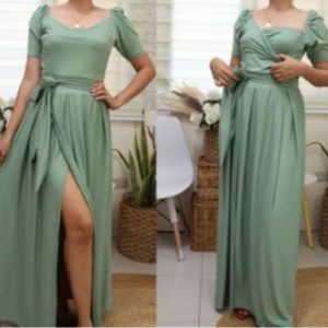 ELISSE NURSING DRESS COTTON SPANDEX FREESIZE to XL