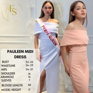 PAULEEN MIDI FORMAL DRESS NEOPRENE FIT SMALL TO MEDIUM Clothes Womenswear
