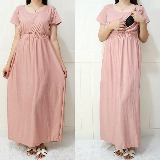 SARAH COTTON NURSING DRESS FITS M TO 2XL - Image 7