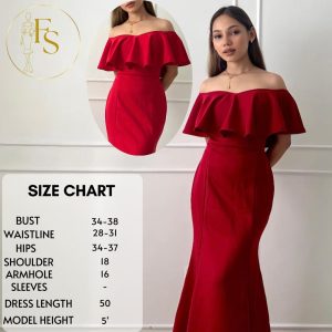 KHLOE LONG FORMAL ENGOURAGE NEOPRENE DRESS Womenswear Lingerie Formal Wear Clothes Women