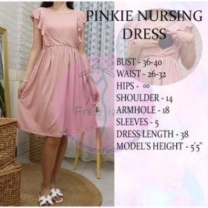 PINKIE NURSING/MATERNITY COTTON SPANDEX DRESS FIT SMALL,MEDIUM,LARGE, XL