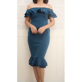 JADE NEOPRENE DRESS FIT S TO SEMI-LARGE SEMI-FORMAL FORMAL Womenswear Women Apparel Medium Lingerie Formal Wear Dresse Lady - Image 3