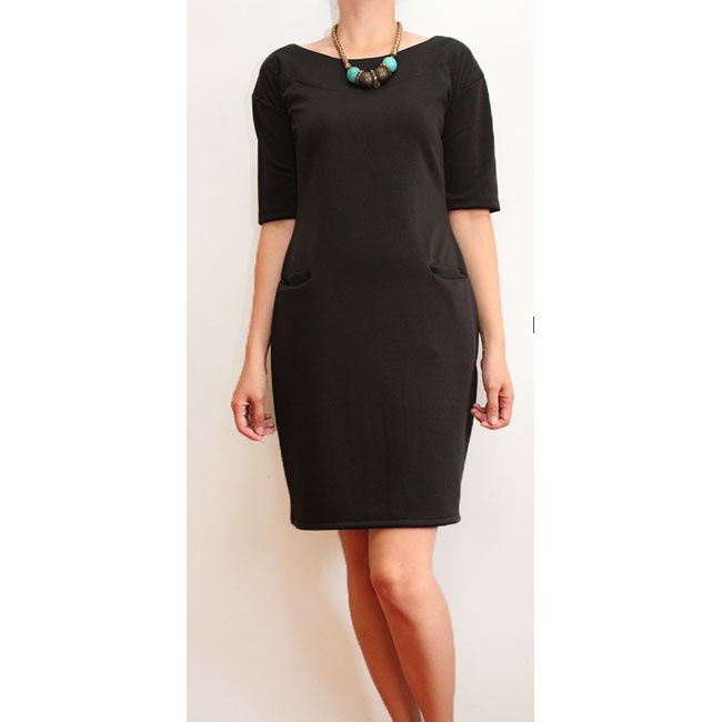 SABRINA OFFICE DRESS CORPORATE DRESS NEOPRENE FREESIZE iglesia ni cristo - Image 11