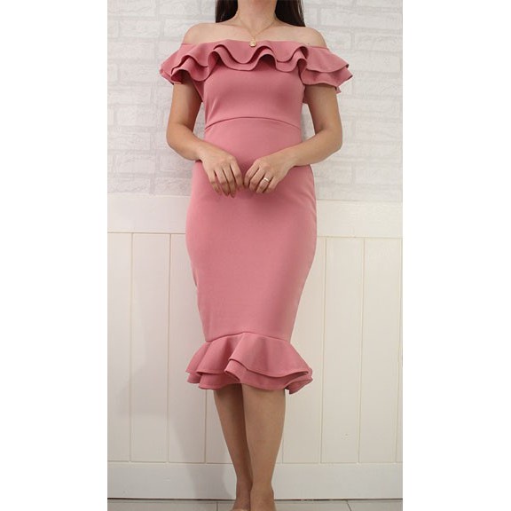 JADE NEOPRENE DRESS FIT S TO SEMI-LARGE SEMI-FORMAL FORMAL Womenswear Women Apparel Medium Lingerie Formal Wear Dresse Lady - Image 9