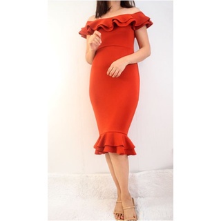 JADE NEOPRENE DRESS FIT S TO SEMI-LARGE SEMI-FORMAL FORMAL Womenswear Women Apparel Medium Lingerie Formal Wear Dresse Lady - Image 5